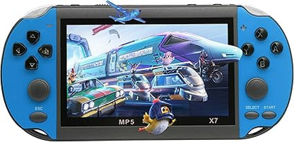 Handheld Game Consoles Built in Free Games 8GB RAM 4.3 Inch Screen Double Rocker,Support TV Output,Music/Movie/Camera Audio and Video MP3,MP4, MP5, Birthday Gift for Kids
