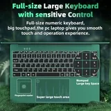 16" Green Laptop, Celeron N5105 CPU, DDR4 16GB RAM 1T SSD, FHD IPS Display, Backlit KB,Fingerprint Unlock, USB 3.0, HDMI, WiFi/BT, Perfect for Work, Study and Play!