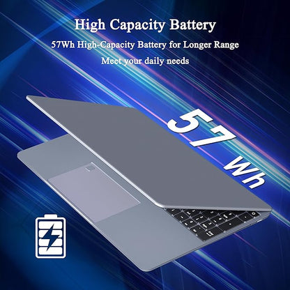 165Hz 2.5K FHD Display Gaming Laptop 15.6-inch Laptop AMD R7 5700U(up to 4.3GHz) with Radeon Graphics Notebook Computer 16GB RAM 1TB NVMe SSD BK Keyboard/Win 11/Office 2019